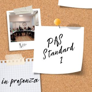 Corso PAS Standard Livello 1 in presenza